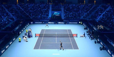 Indoor tennis stadium